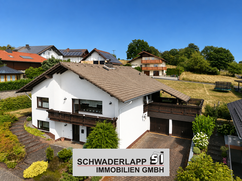 11062 - Viel Raum f&uuml;r Ihre Wohnideen &ndash; Einfamilienhaus mit Einliegerwohnung in sch&ouml;ner Ortsrandlage mit Fernblick